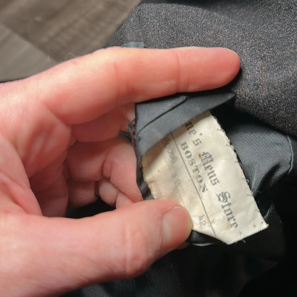 Hart Schaffner Marx Vintage Eton Flannel Wool Sport Coat - 42L